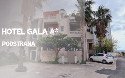 Okružen mediteranskom klimom, netaknutom prirodom, kristalnim morem i suncem, Hotel Gala 4* u Podstrani nudi mir i udobnost!