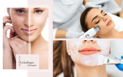 Potpuna njega lica ultrazvučnim čišćenjem, serumom i hranjivom maskom u Velashape Salonu!