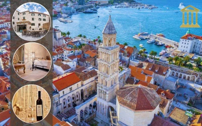 Upoznajte sve ljepote grada Splita i opustite se u prelijepom ambijentu Hotela Heritage Palace Varoš 4*