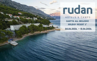 Iskustvo za pamćenje ispunjeno smijehom, suncem i opuštanjem uz obalu prelijepog Jadrana u Sagitta All Inclusive Holiday Resort 3*!
