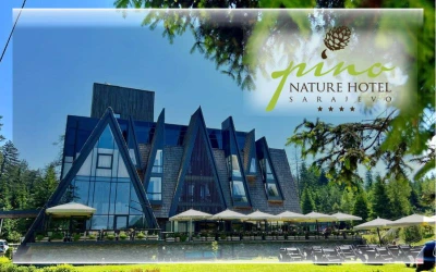 Trebević I Uživajte u harmoniji prirode i savremenog komfora s nesvakidašnjim pogledom na planine u Hotelu Pino Nature 4*!