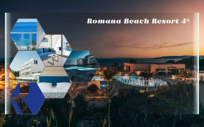 ROMANA BEACH RESORT 4* | Iskusite nezaboravan odmor u idiličnom okruženju s najljepšim pogledom na more!