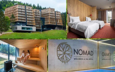 Hotel Nomad 4*, Bjelašnica | Prepustite se potpunom uživanju u savršenom spoju luksuza i planinske svježine, te uživajte u čarobnom Wellness & Spa odmoru!