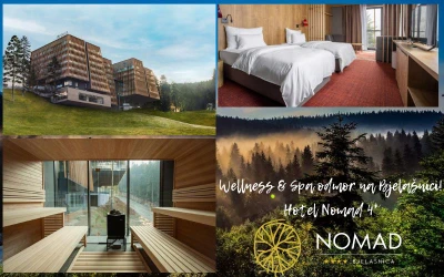 Bjelašnica | Relaksirajte se u luksuznom Wellness & Spa centru Hotela Nomad 4* i svoju oazu mira potražite u čarobnom pogledu na Babino Do!
