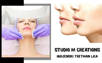 Studio M Creations I Dubinsko čišćenje i obnavljanje kože lica kroz higijenski tretman za zdrav i svjež ten!