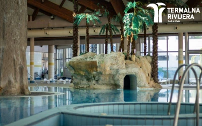 Uživajte u kompleksu tropskog ambijenta i relaksirajte se na bazenima Termalne rivijere Ilidža!