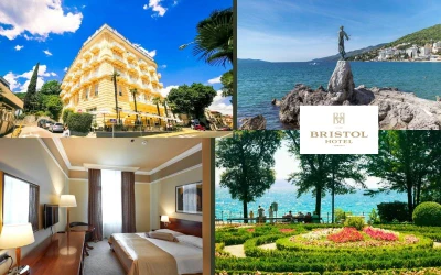 Prepustite se čarima udobnosti, elegancije i mediteranskog šarma uz boravak u Hotelu Bristol 4* u predivnoj Opatiji te doživite odmor ispunjen nezaboravnim trenucima!