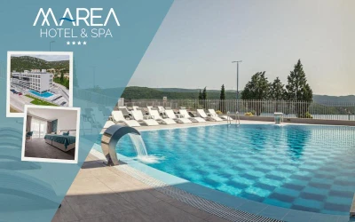 Uživajte u trodnevnom odmoru za dvoje u Neumu uz polupansionsku uslugu i boravak u moderno uređenim SUPERIOR sobama Marea Hotel & Spa 4*!