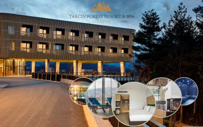 Smješten u zagrljaju prirode, Tarčin Forest Resort & Spa 5* Vas poziva da odmor provedete u opuštajućem okruženju i luksuznom Wellness & Spa centru!