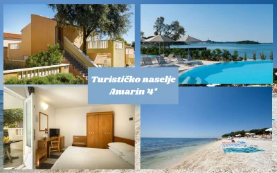 Turističko naselje Amarin 4* I Uživajte u predivnom pogledu na staru jezgru Rovinja uz opuštajući ljetni odmor koji će Vas potpuno osvježiti!