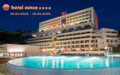 Hotel Sunce 4* u čarobnom Neumu pruža vam savršen spoj morskog ugođaja, vrhunske udobnosti i prekrasnog pogleda na beskrajno plavetnilo!