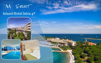 Island Hotel Istra 4, Rovinj | Provedite opuštajući odmor na čarobnom otoku okruženi morem, mediteranskim vrtovima i šetnicama!