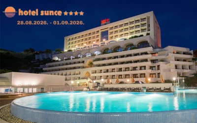 Prepustite se čarima Jadrana, kristalno čistog mora i sunčanih plaža uz LAST MINUTE ponudu i boravak u Hotelu Sunce 4* u Neumu!