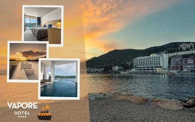 Hotel Vapore 4*, Neum  |  Prepustite se prirodnoj ljepoti Jadrana i uživajte u morskoj svježini, vrhunskoj udobnosti i bezbrižnim ljetnim danima!