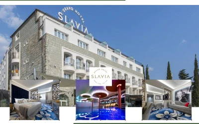 Doživite savršen bijeg od svakodnevice uz vrhunski luksuz, mir i nezaboravne trenutke u Grand Hotelu Slavia 4* smještenom u prelijepoj Baškoj Vodi!