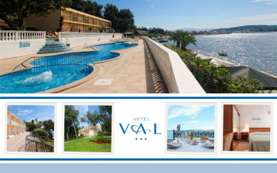 Uživajte u čarima Jadrana i opuštajućem odmoru u Hotelu Val 3* ex Hotel Jadran 3*, na idealnoj lokaciji uz samu obalu mora – Seget Donji!
