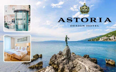 Hotel Astoria 4*, Opatija – uživajte u posebnom ambijentu elegantnog hotela, spoju tradicije i savremenog dizajna te priuštite sebi odmor ispunjen udobnošću i uživanjem!