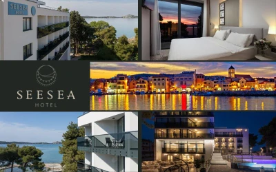 Novootvoreni SeeSea Hotel 4* I  Otkrijte čari Dalmacije kroz luksuzni odmor uz more s vrhunskom uslugom, komforom i opuštanjem na savršenoj lokaciji u Vodicama!