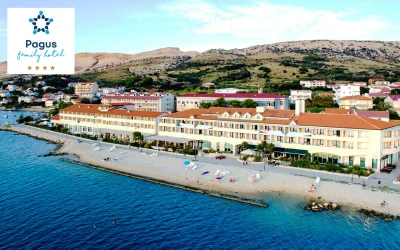 Otkrijte ljepote otoka Paga uz sunčane dane, prekrasno more i sve što vam je potrebno za savršen odmor – Hotel Pagus 4* ili Hotel Meridijan 4*!