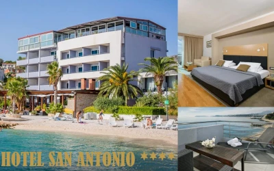 Hotel San Antonio 4*, Podstrana – doživite savršen spoj dalmatinskog šarma, blizine mora i vrhunske udobnosti za nezaboravan odmor!