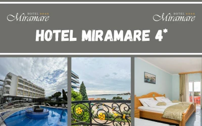 Hotel Miramare 4*, Vodice I  More, povjetarac i spokoj obale stvaraju savršenu atmosferu za Vaš nezaboravan odmor!