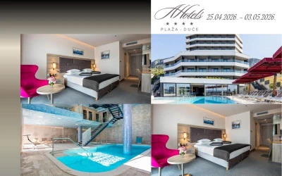 Odmor za prvomajske praznike – idealan bijeg uz more i opuštanje u mediteranskom ambijentu Hotela Plaža Duće 4*!