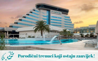 Savršen spoj porodične udobnosti, modernog luksuza i panoramskog pogleda na Jadran u Hotelu Olympia Sky 4*, Vodice!