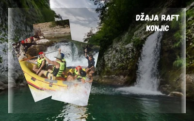 ALL INCLUSIVE adrenalinska avantura uz Džaja-Raft Konjic I Doživite nezaboravan rafting i otkrijte sve ljepote rijeke Neretve!