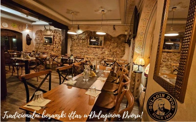 Doživite čari iftara u srcu Baščaršije | Restoran Đulagin Dvor Vas poziva na tradicionalni bosanski IFTAR!