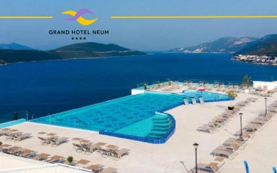 Pronađite svoj kutak raja u Neumu uz vrhunsku udobnost i očaravajući pogled na more u Grand Hotelu Neum 4*!