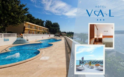 U Seget Donji po mir i sunce I Otkrijte vrhunski odmor u Hotelu Val 3* ex Jadran 3* uz more i All Inclusive uslugu!