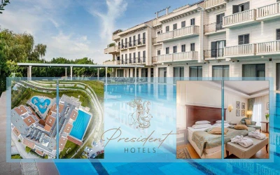 Hotel President Solin 5* I Raskošan odmor za cijelu porodicu provedite uz kombinaciju Wellness & Spa opuštanja i uživanja u nevjerovatnoj usluzi hotela!