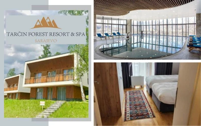Tarčin Forest Resort & Spa - Deluxe Vila | Otkrijte oazu mira i prepustite se luksuzu u okruženju veličanstvene prirode uz nezaboravan Wellness & Spa odmor!