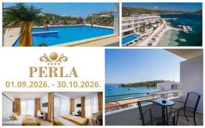Vrijeme je za pravi morski odmor – uživajte u ljepotama Rogoznice i vrhunskoj udobnosti Perla Resorta 4*!
