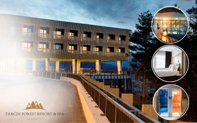 Tarčin Forest Resort & Spa 5* – zakoračite u veličanstvenu, netaknutu prirodu gdje se raskoš i profinjena elegancija susreću s besprijekornim luksuzom i Wellness & Spa užitkom!