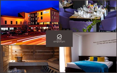 Savršen odmor u srcu Bihaća! Posjetite dizajnerski opremljen Hotel Emporium 4* i opustite se uz dvodnevni mini Wellness & Spa odmor za dvije osobe!