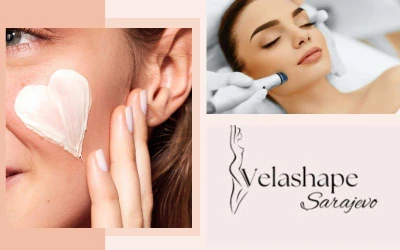 Tretman lica ultrazvučnom špatulom uz masku i serum za dubinsko čišćenje i njegu kože u Velashape salonu!