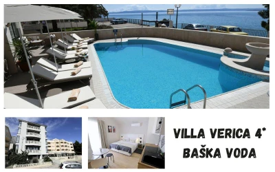 Villa Verica 4* – doživite Bašku Vodu kroz udoban smještaj, moderno opremljene apartmane i autentičnu mediteransku atmosferu!